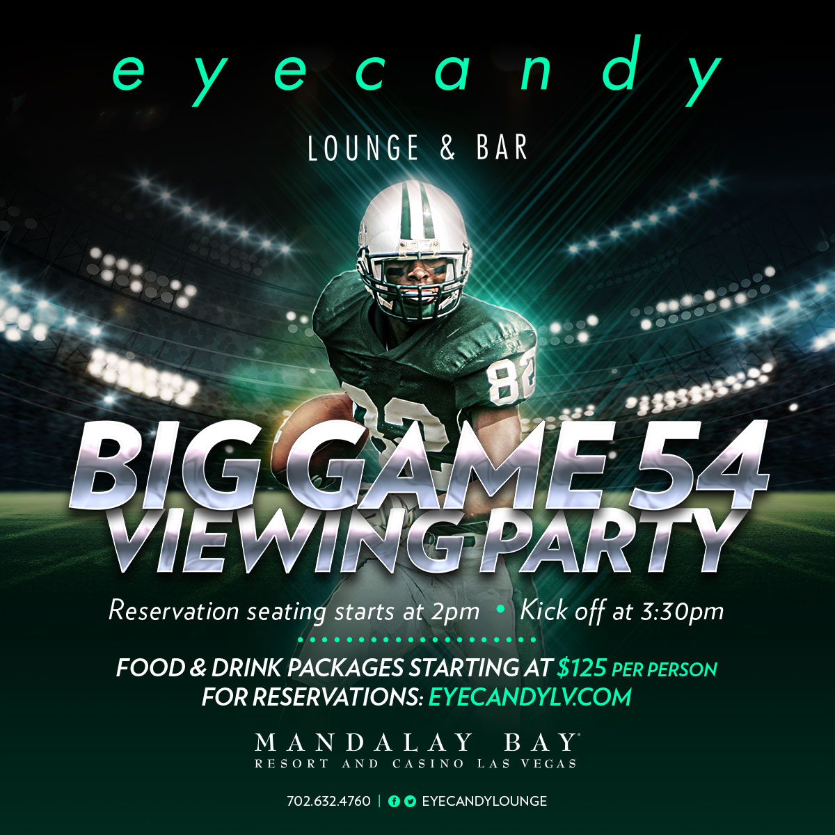 Big Game Party at The M Resort!